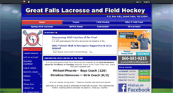 Desktop Screenshot of greatfallslacrosse.com